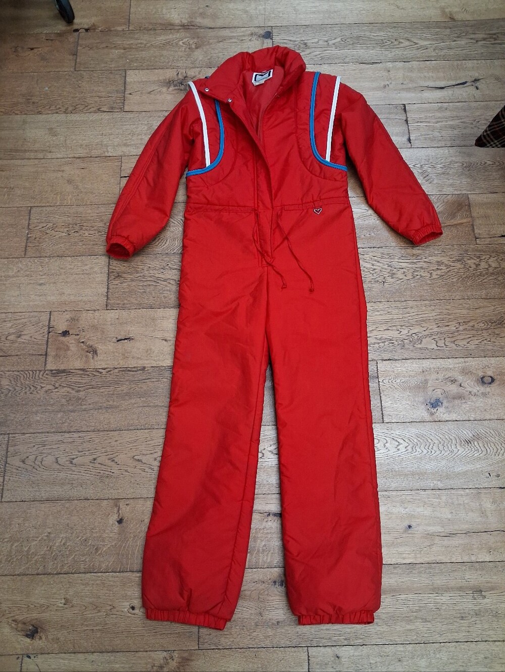 Vintage OBERMEYER Cassie Snow Suit One Piece Red Women’s Size 8 ~ 80s